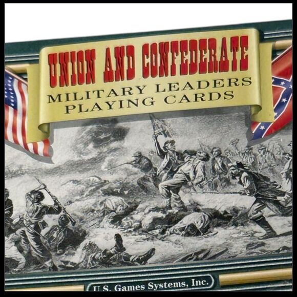 Union and Confederate Military Leaders Playing Cards NEW - Picture 2 of 8